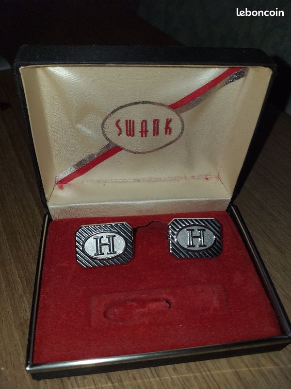 Boutons de manchette en argent (image 2)