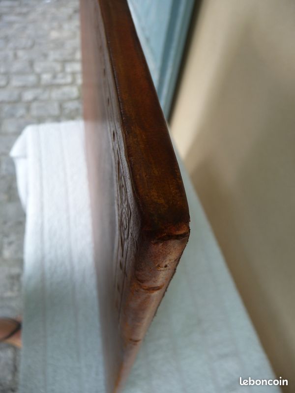 Grand sous-main de bureau en cuir (image 13)