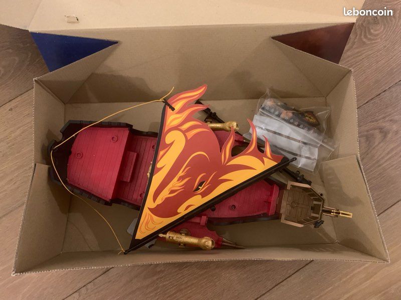 Playmobil novelmore Navire de combat des Burnham Raiders complet sans notice (image 3)