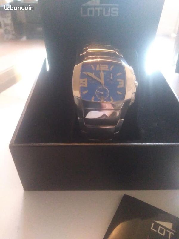 Belle montre LOTUS acier (image 2)