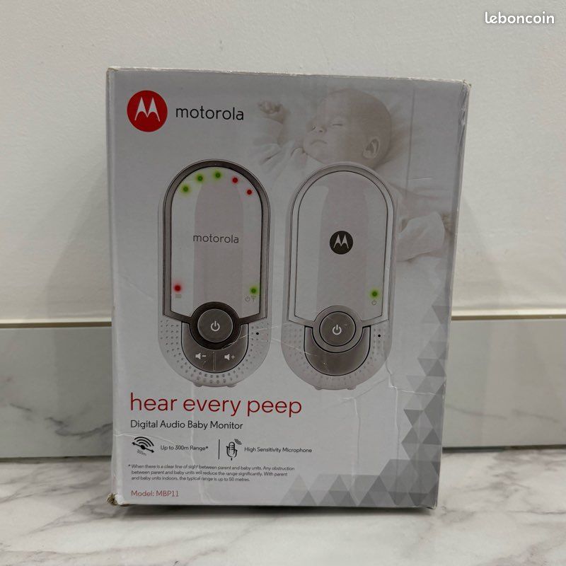 Babyphone Motorola MBP11 Équipement bébé