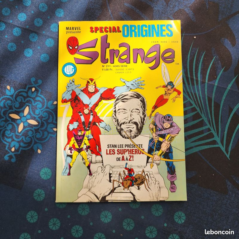 Comic/BD Lug Editions Spécial Origines Strange n°211 bis Hors-série (5 juillet 1987) (image 1)