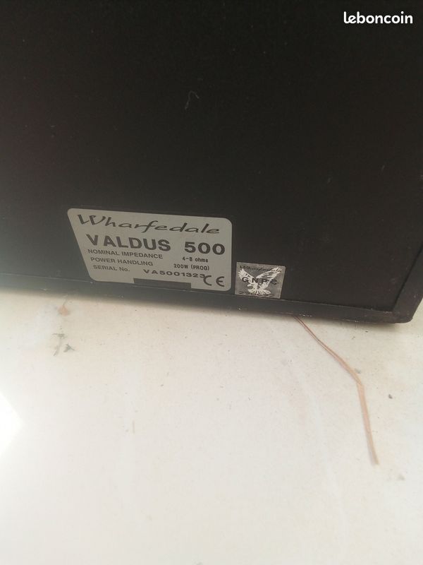 Enceintes Warfedale Valdus 500 (image 3)