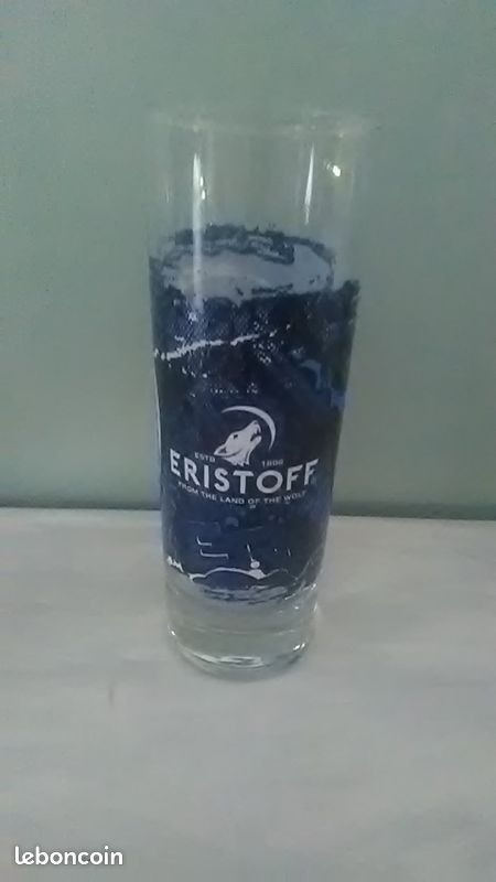 Lots de 5 verres eristoff (image 1)