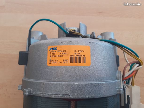 Moteur Pour Lave-linge : Nidec Sole WU126T55E02 11600RMP 390W
