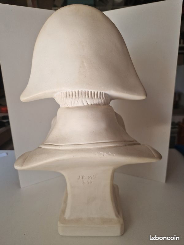 Buste napoléon en plâtre (image 3)