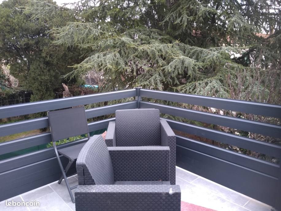 Garde-corps aluminium 16m de long pour terrasse prix réduit (image 1)