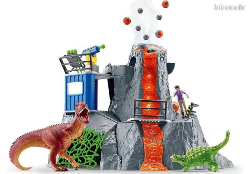 Volcan dinosaures Schleich (image 1)