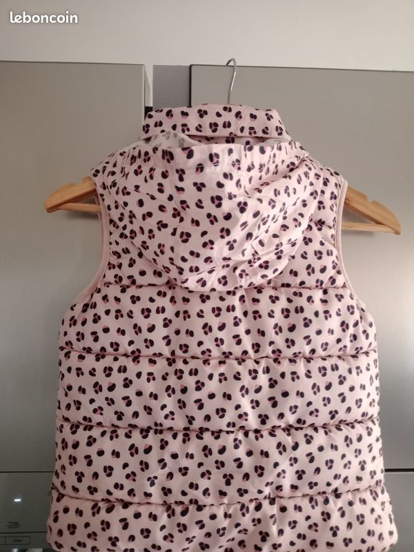 Doudoune Sans Manches SNDSL By Sandsoil - Taille 10 Ans, Marron, Polyamide - Occasion Très Bon État