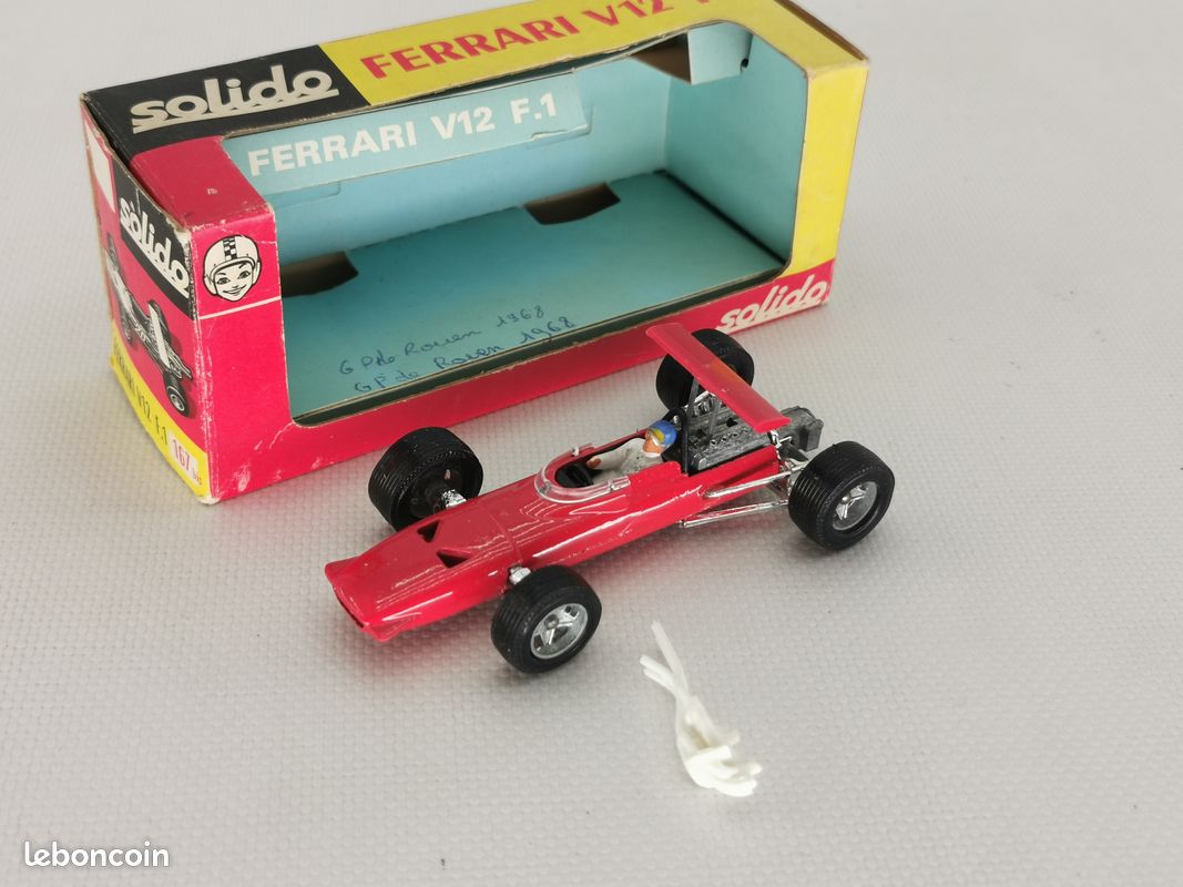 SOLIDO REF 167 FERRARI V12 F1 1/43