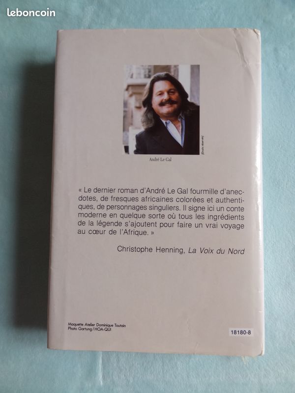 Livre de André Le gal - L'ord des sables de 1991 (image 2)