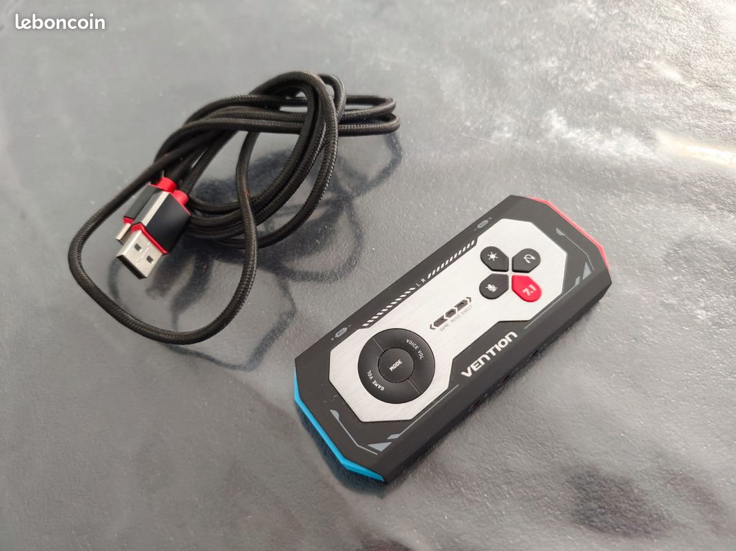 Carte Son Externe Portable , Carte Son En Direct, Carte Son Courte Pour