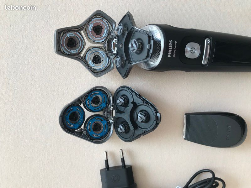 Rasoir PHILIPS S9000 Prestige + 1 tête de rechange en plus ,comme neuf (image 13)