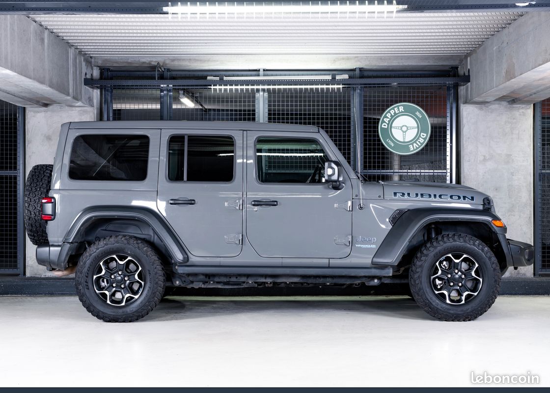 JEEP Wrangler - JL Unlimited -RUBICON - 4XE Hybride - 2ème main - Origine France - PHEV (image 2)