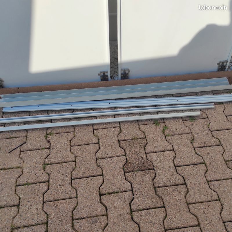 Lot de 4 portes coulissantes avec rails (image 8)
