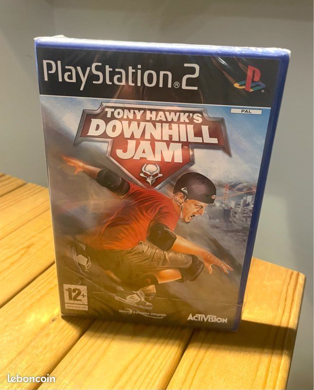 Jeu PS2 Tony Hawk's Downhill Jam - Version FR Complète (Boîte + Notice) - Très Bon état - Éditeur 2K