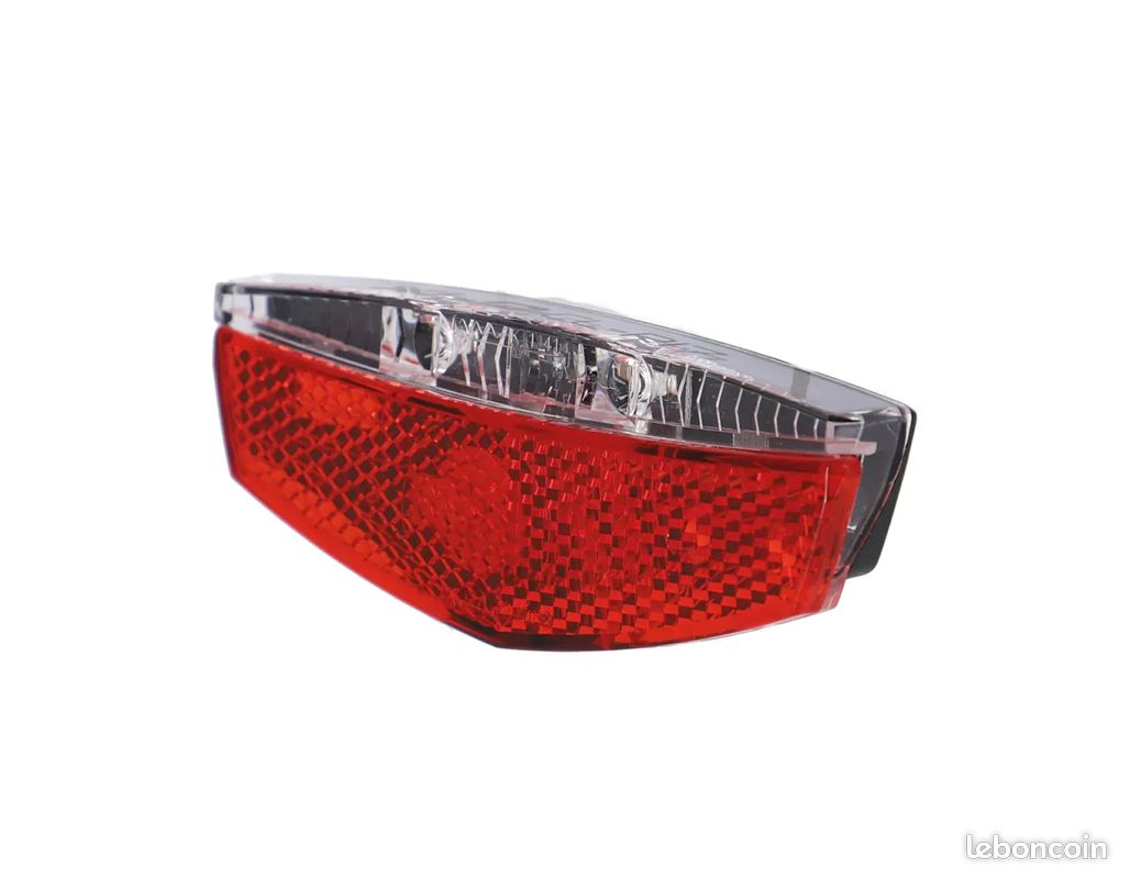 Feu arrière à dynamo LED pour porte-bagages Shine Evo Standard et S Feu arrière à dynamo LED pour porte-bagages Shine Evo Standard et S