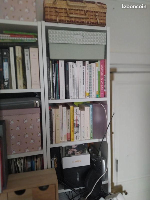 BILLY Bibliothèque étagère Ikéa - blanc 40x28x106 cm (image 1)