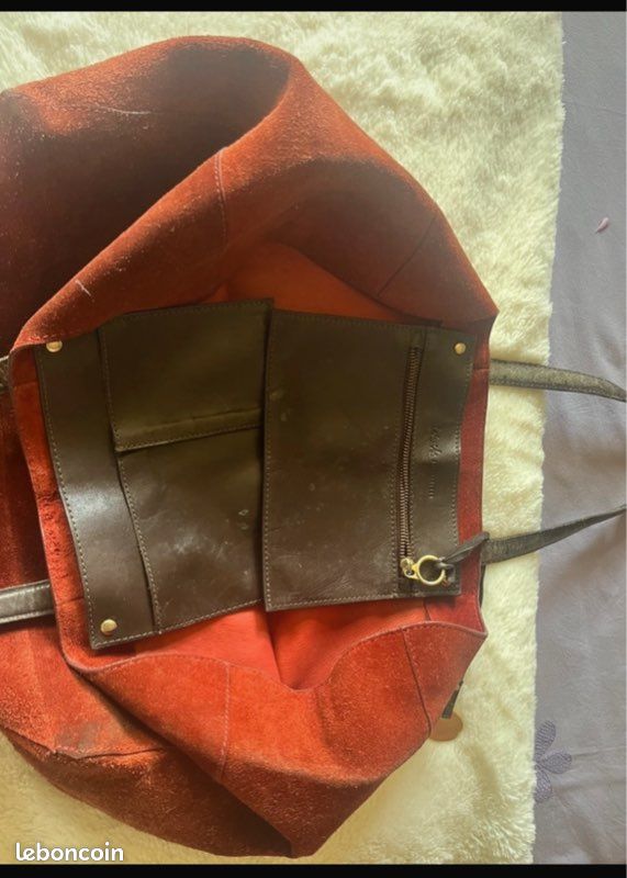 Sac en cuir galerie Lafayette (image 3)