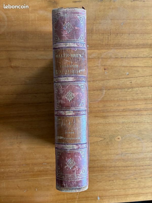 Livre Géographie Universelle de Malte-Brun Tome 4 (image 2)
