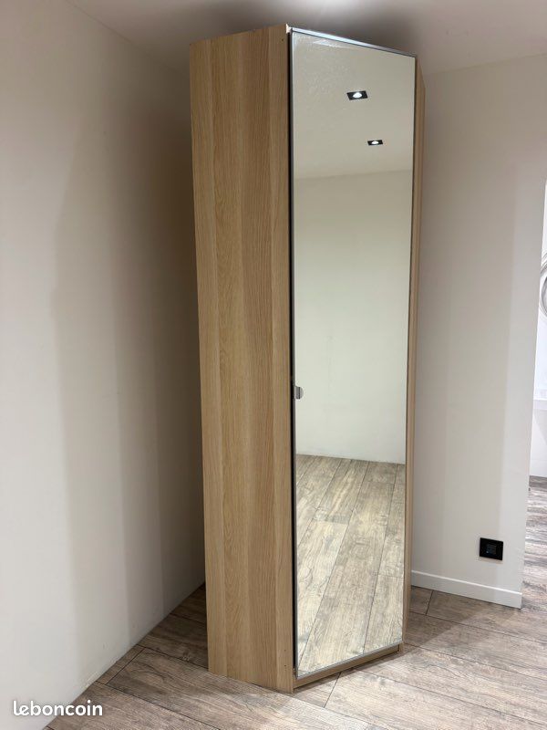 Caisson d’angle pax IKEA avec miroir (image 1)