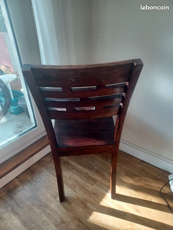 Chaise en bois massif (image 3)