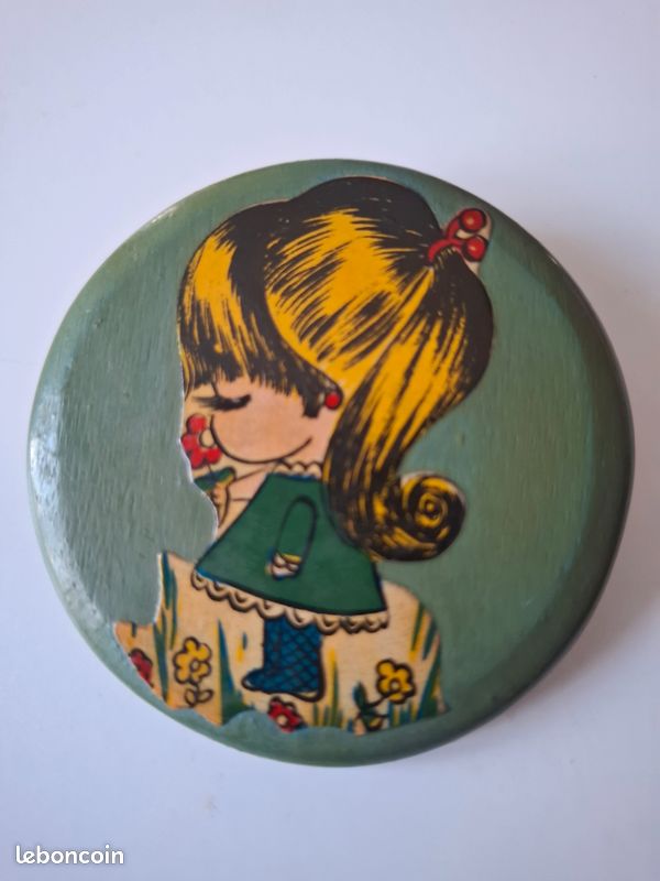 Broche ronde top vintage (image 13)