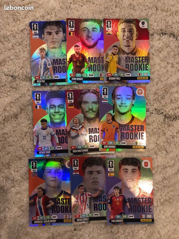 Cartes panini Adrenalyn XL CDM 2026 (image 5)