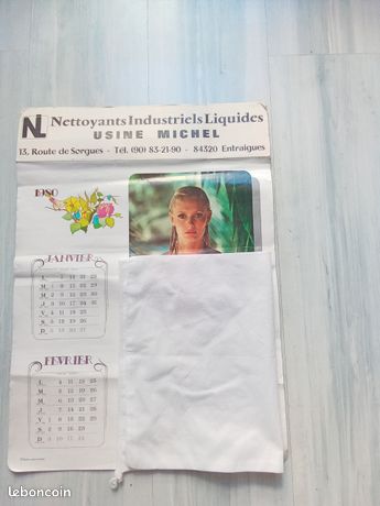 Calendrier Poche Onze 80s - Au Choix - France - Colombie