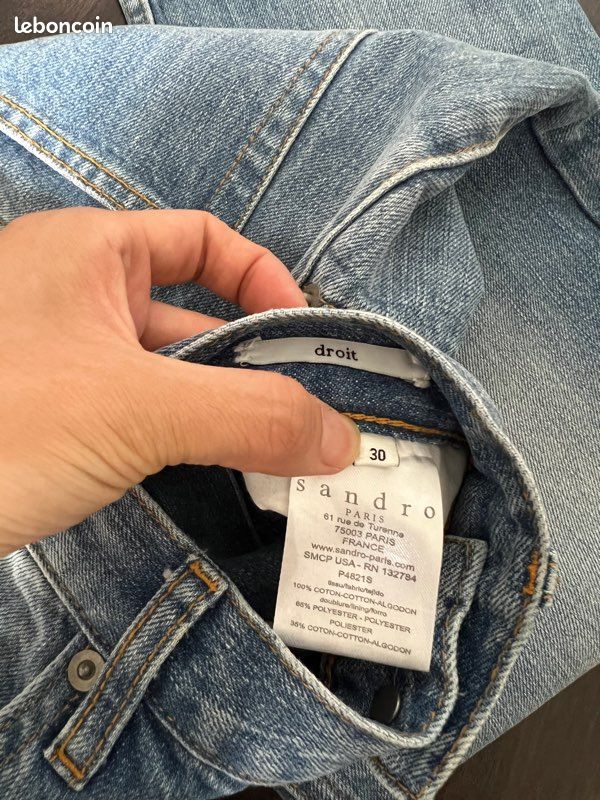 Sandro jeans homme (image 3)