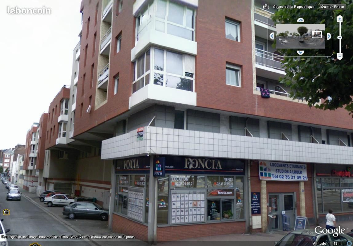 Appartement 1 pièce 16 m² · à Le Havre · 16 m² · 360 €/mois