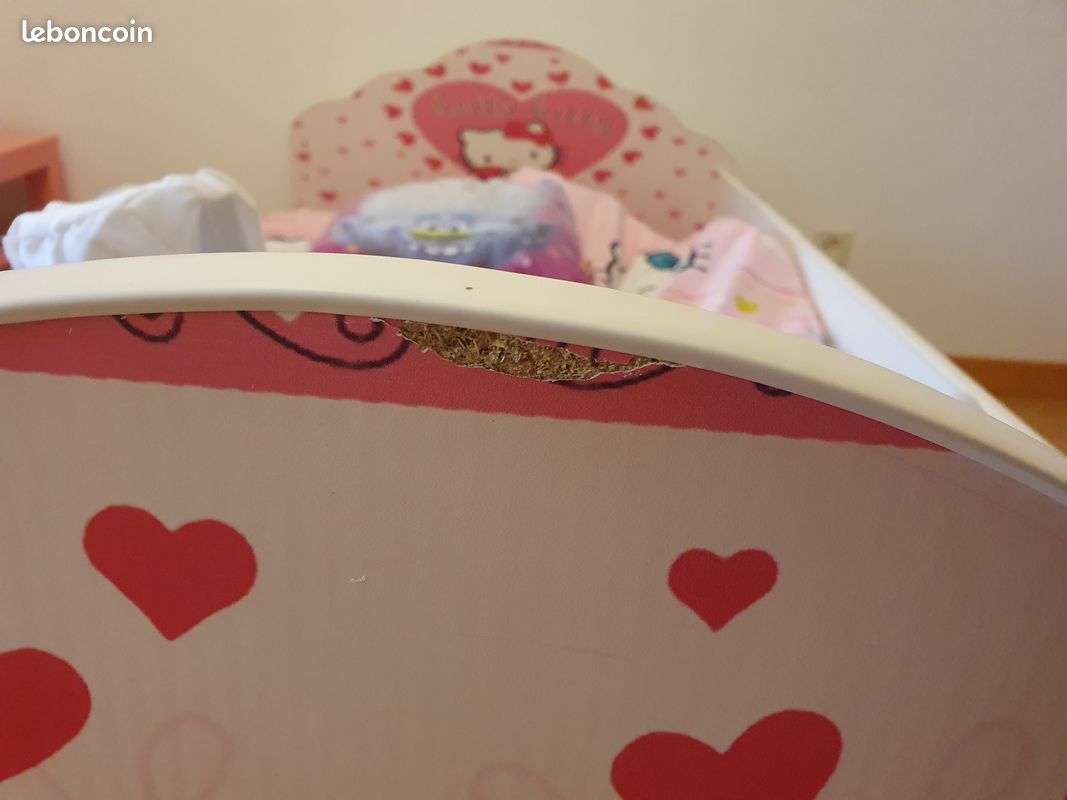 Lit enfant hello kitty (image 3)