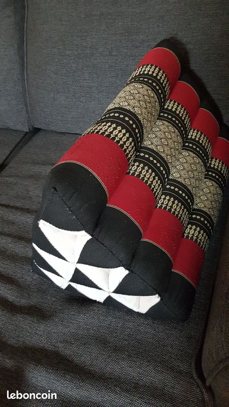 Lot de 2 Coussins Thaï 33 x 48 x 28 cm ultra confortable (image 2)