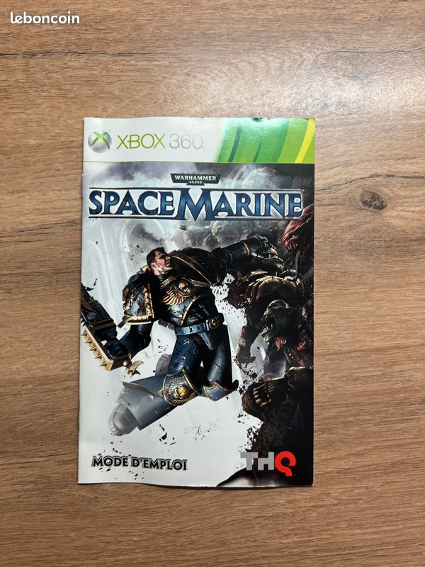 Warhammer 40,000 Space Marine Xbox 360 – Version Française, Complet, Bon état