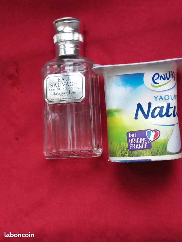 Flacon ancien VIDE d'eau de toilette eau sauvage de Dior pour collection ou  dco. 50ml - Collection