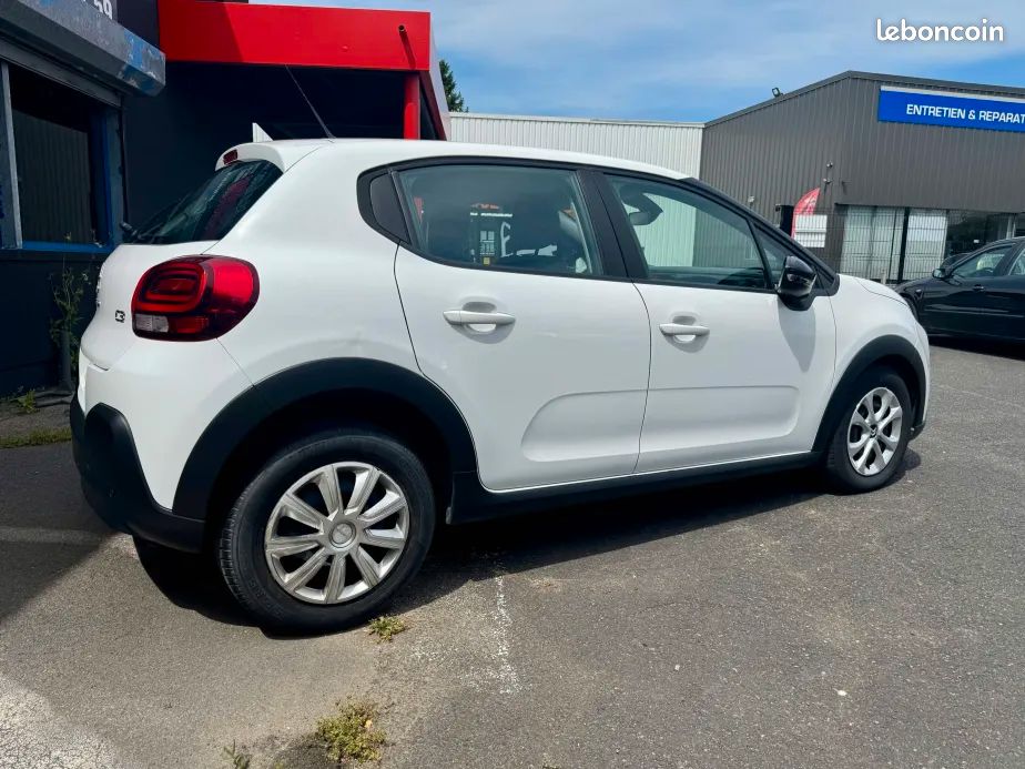 CITROEN C3 1.6 BLUEHDI 100CH FELL BUSINESS 09/2017 72500KMS 11990e GARANTIE 6 MOIS TOTALE POSSIBILITĂ EXTENTION DE GARANTIE / REPRISE POSSIBLE (image 3)