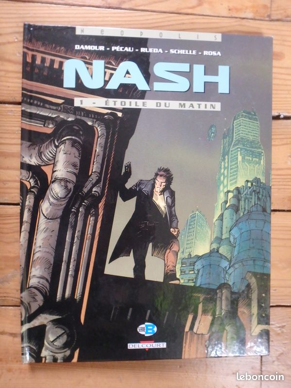 Bd "NASH, l'étoile du matin". Editions Delcourt science fiction (image 1)