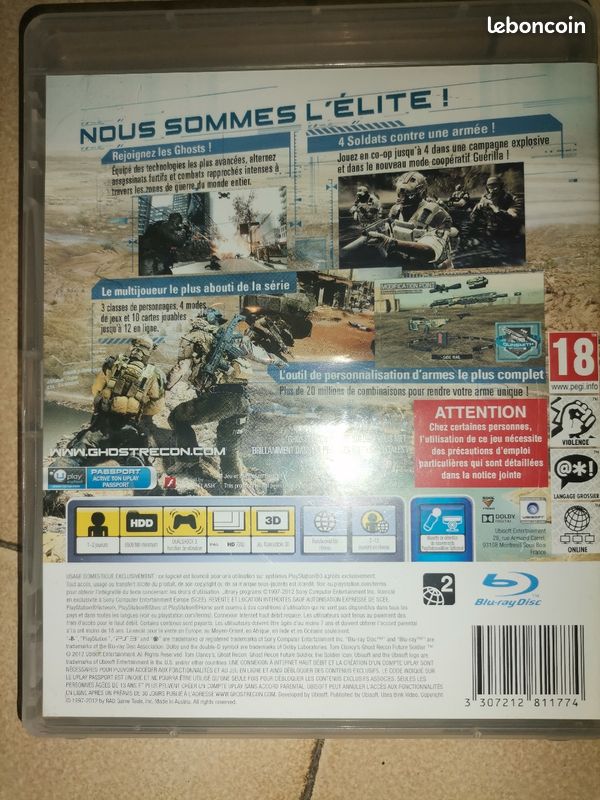 Ghost recon future soldier sur ps3 (image 3)