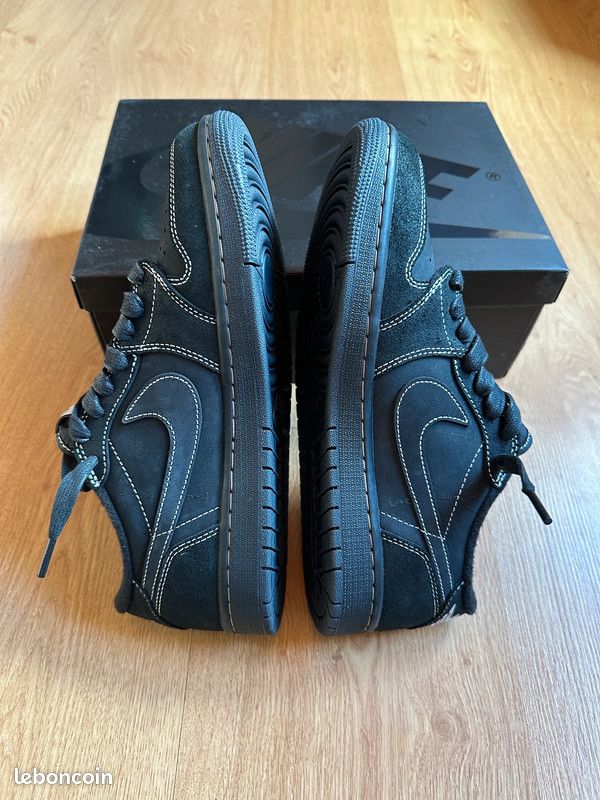 Jordan 1 Retro Low SP Trav·is Sco·tt Black Phantom Chaussure (image 1)