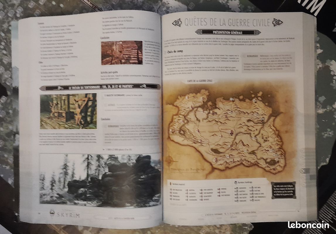Jeu XBox One SKYRIM + Guide Officiel du jeu avec carte (image 5)