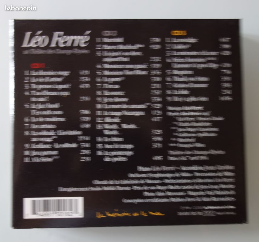 Léo Ferré 3 CD Au théâtre des champs Elysées (image 3)