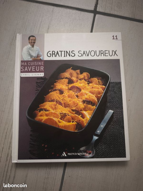 Livre cuisine Cyril Lignac volume 11 gratins savoureux (image 1)
