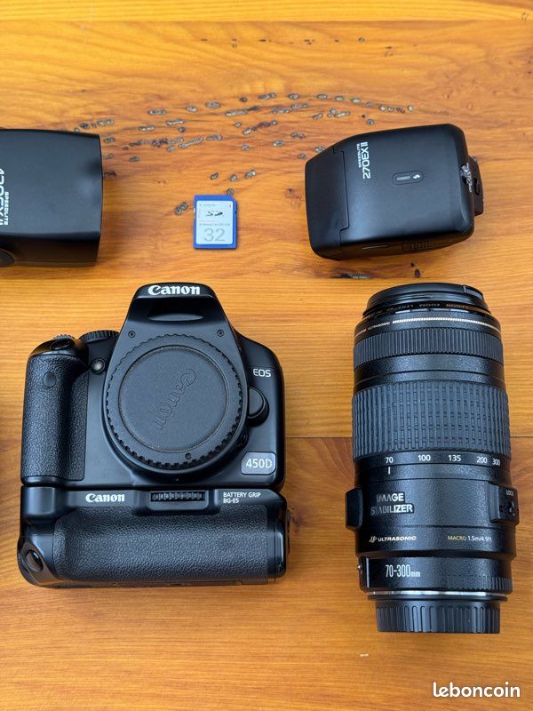 Pack Canon EOS 450D + 2 objectifs + 2 flashs Canon – Prêt à photographier (image 13)