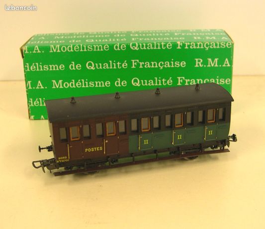 RMA , CPMR ho : voiture voyageur couchette 1ère Cl forestierre Sncf EUR 21,00 - FR