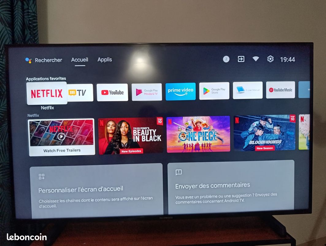 Television Techwood d’occasion | Plus que 4 exemplaires à -75