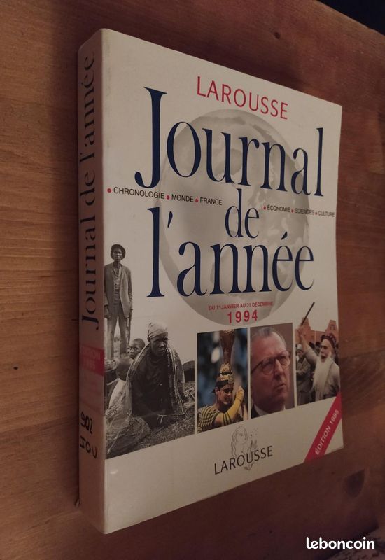 Livre Journal de l'Année 1994 (image 2)