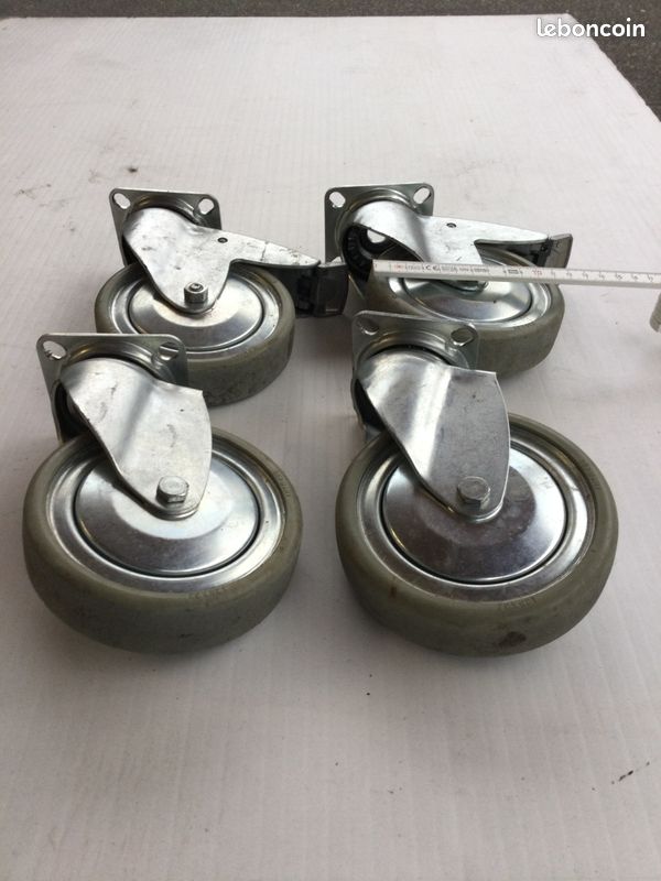 Lot de 4 Roulettes (image 2)