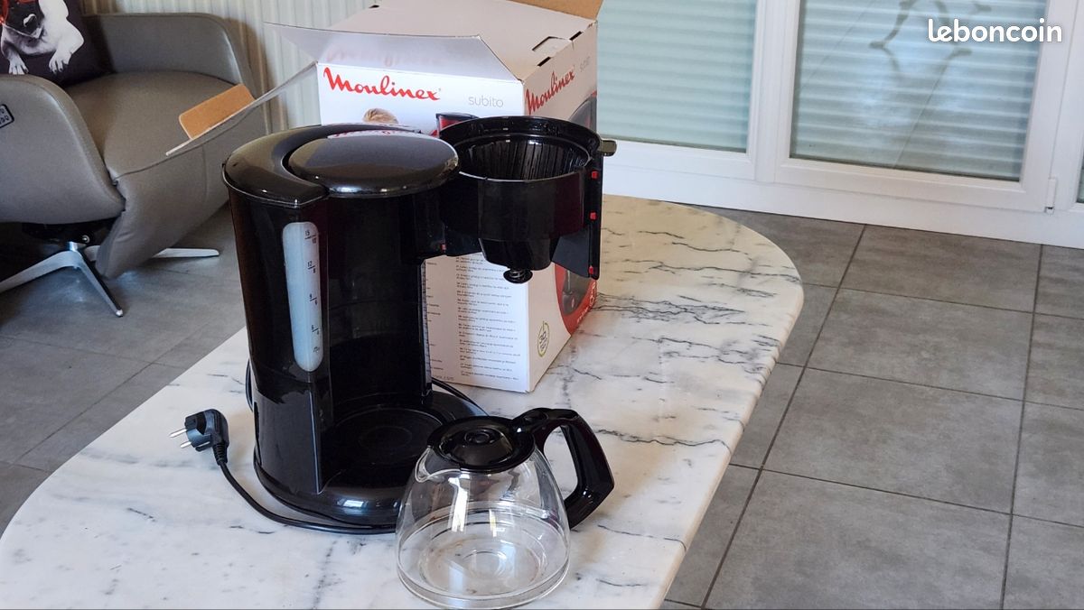 Cafetière MOULINEX subito rouge et noir (image 3)