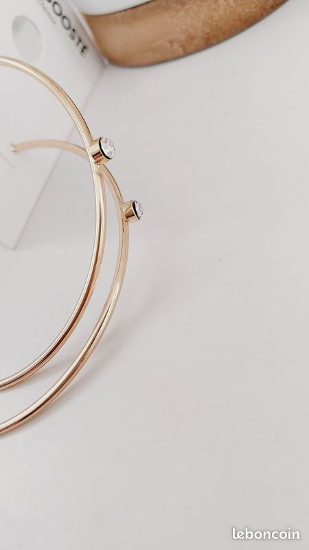 Boucles d'oreilles Créoles Neuf Monoprix Balaboosté Montres Bijoux