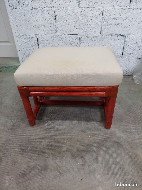 Lot ou à l'unité table basse + meuble tv + coiffeuse et pouf (image 10)